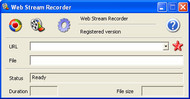 Web Stream Recorder screenshot